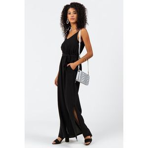 Lily Rose Black Side Slit Jumpsuit XL